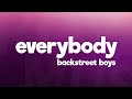 Backstreet Boys - Everybody (Backstreet's Back) (Lyrics)