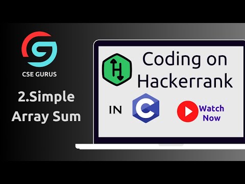 2 Simple Array Sum Hackerrank C