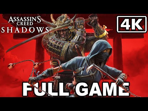 ASSASSIN'S CREED SHADOWS - Full Game Walkthrough [Japanese Dub] (4K60FPS)