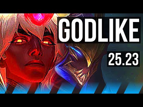 XERATH vs ZED (MID) | 10 solo kills, Godlike, 47k DMG | EUW Master | 25.23