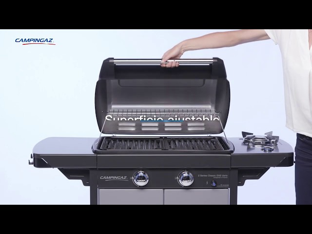 Barbecue à gaz foncé Campingaz série 2 Classic EXS Vario video
