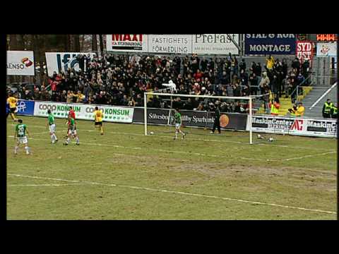 2010-03-21 Mjällby-GAIS sammandrag