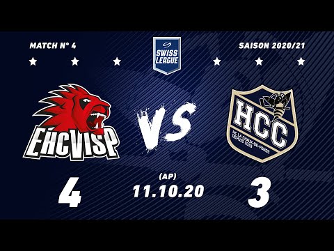 11.10.2020 EHC Viège - HC La Chaux-de-Fonds (4-3) AP