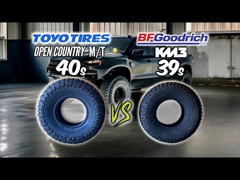 40-Inch Tires on a Silverado | Comparing Toyo Open Country MT 40" vs BFG KM3 39"