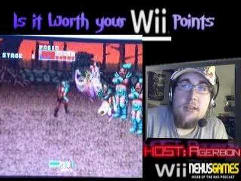 golden axe wii arcade