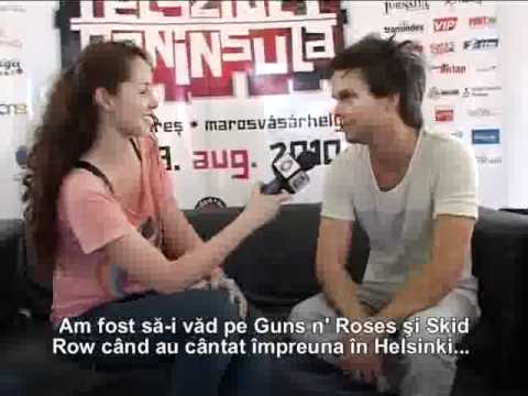 Lauri Ylonen interview for Kiss FM[Romania]
