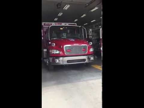 Winchester Fire Department ec-3 and ladder-1 responding to possible structure fire.