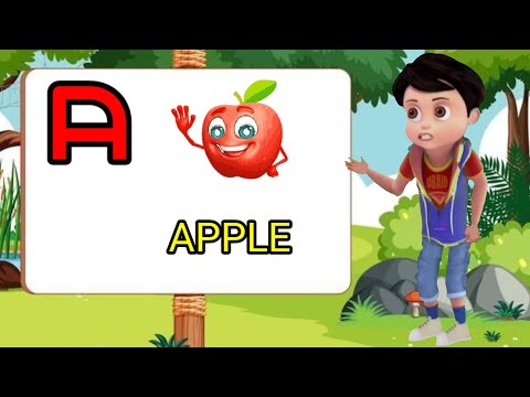 Vir the Robot boy _ ABCD- A for apple