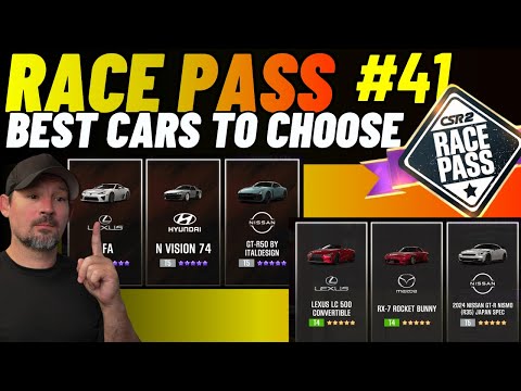 CSR Racing | RACE PASS 41 | Best Cars | Fastest Cars | Which To Choose ?