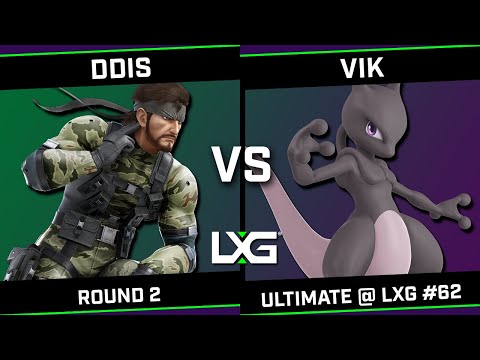 DDIS (Snake) vs Vik (Mewtwo) - Smash Ultimate @ LXG 62