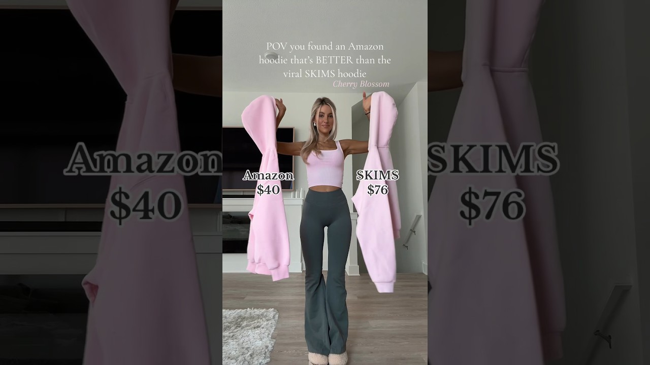 #skims #skimsdupe #dupe #dupes #skimshoodie #amazon #sweats #hoodie #fashion #lounge #womensfashion