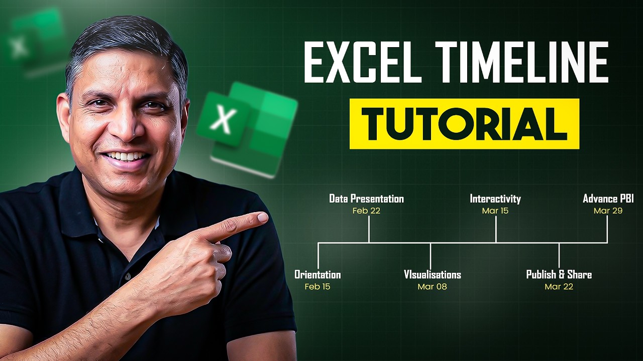 Create a Professional Timeline Chart in Excel (Step-by-Step)