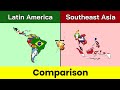 Latin America Vs Southeast Asia Southeast Asia Vs Latin America Comparison Latin Data Duck