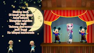 Download lagu KARAOKE ANAK LAGU BINTANG KECIL VERSI UPIN IPIN LUCU BERSAMA KAWAN | SONGS FOR KIDS mp3