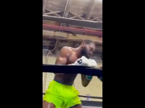 THE BEST PROSPECT IN BOXING RETURNS IN 12 DAYS, JARON ENNIS PREPARING FOR DULORME IN TRAINING CAMP!