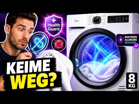 Midea Wärmepumpentrockner 8kg: Schonend, Schnell & Hygienisch Trocknen!