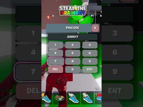 FORTNITE STEAL THE BRAINROT ALL NEW CODES AND ADMIN CODE 🎉 #fortnite