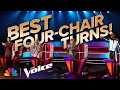 The Most Incredible Four-Chair Turn Blind Auditions From Season 26 | The Voice | NBC