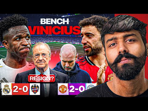 Real Madrid Fans Buried Vinicius jr & Perez !! Manchester United Humiliated Man City