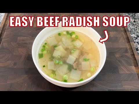 How to Make Healthy Korean Radish Soup, Muguk