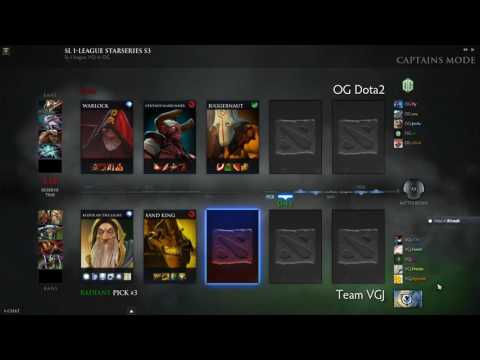 OG vs VG.J StarLadder i-League StarSeries Season 3 Game 1 | OG vs Vici Gaming J