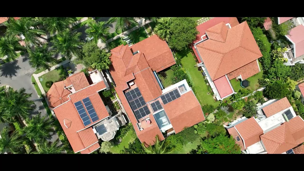Interior of a modern residence, filmed in daylight