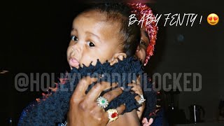 Rihanna shares First Video & photos of Her sweet BABY BOY with Asap Rocky