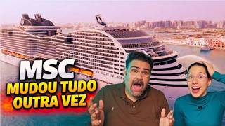 🚨 MSC mudou tudo outra vez! Isso prejudica sua viagem?