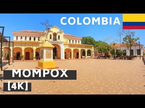 WALK THROUGH MOMPOX - COLOMBIA | UNESCO | 4K