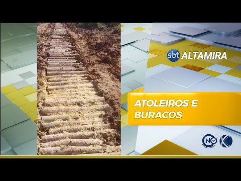 Moradores da área rural de Senador José Porfírio (PA) sofrem com atoleiros | SBT Altamira