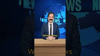 Cat reports breaking news #comedy #music #parody of What&#39;s New Pussycat by Tom Jones