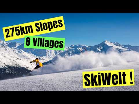 Ultimate SKIWELT Wilder Kaiser Resort Review - Including blue, red and black runs!
