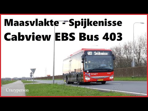 Cabinerit Maasvlakte Transferium - Spijkenisse, EBS Bus 403