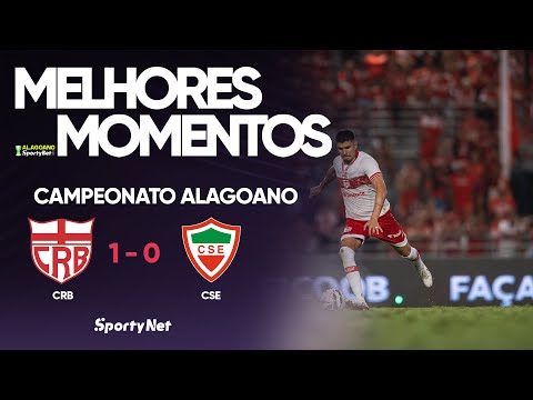 CRB GARANTE A PRIMEIRA VITÓRIA NO ALAGOANO SPORTYBET! - Melhores Momentos