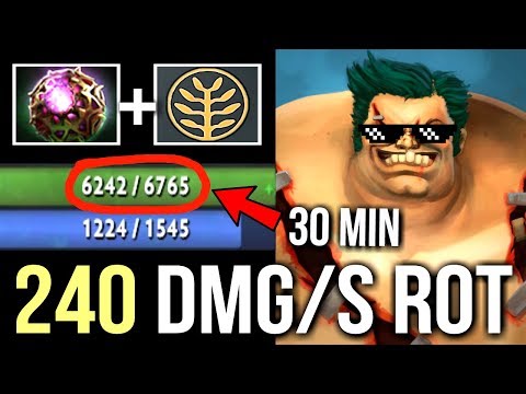 6000 HP in 30 Min 240 Damage/s Rot Pudge Epic Hook by Mski.nb 7k Party Gameplay Dota 2
