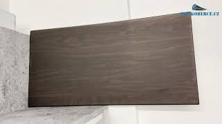 Polystyrénový obklad dřevo 93 hnědo-černé XL 100x50cm