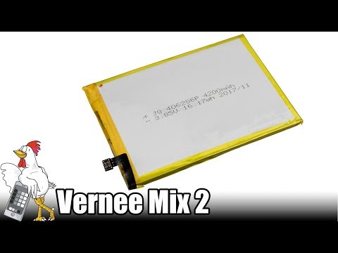 Guía del Vernee Mix 2: Cambiar batería