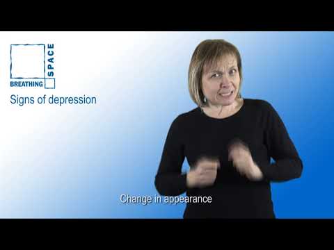 How to Sign Natural Depression in BSL