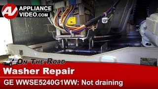 GE Washer Repair: Not Draining — 6 Rib Belt