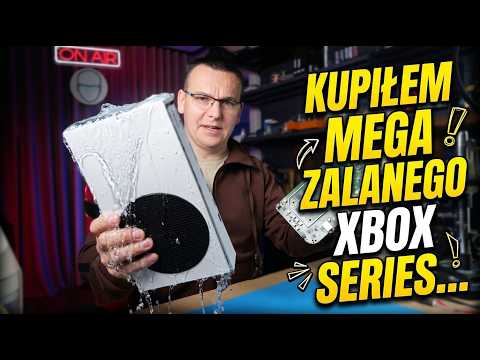KUPIŁEM  ZALANEGO XBOXA SERIES...WARTO ?!