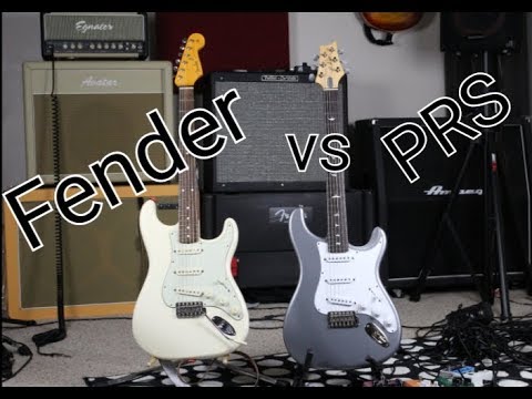 PRS Silver Sky VS John Mayer Signature Stratocaster
