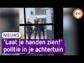 Agenten met getrokken pistool kammen buurt uit na schietpartij in Nijmegen