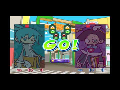 Puyo Puyo 7 English Wii Sig VS Klug Tsu Mode