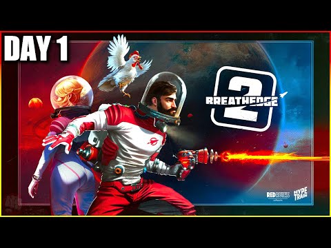 Day 1 in This Much Anticipated Wacky Survival Game - Breathedge 2 Gameplay