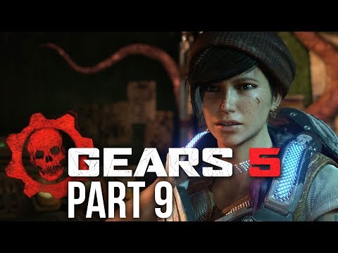 GEARS 5 Campaign Gameplay Walkthrough Part 9 - TRAIN (Gears of War 5) ACT 3