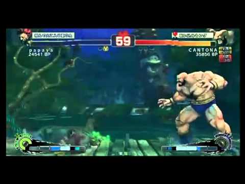 SSF4 AE: Papaya (Gouki) vs CANTONA (Zangief)