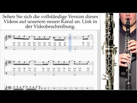 Klarinette Lernen KAROL G, Shakira - TQG Tabulatur um-a-n995 Vorschauen