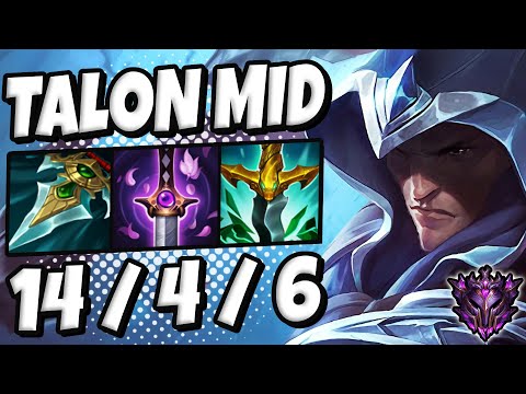 Talon MID vs Sylas [ OTP ] Lol Korea Master Patch 12.5 ✅