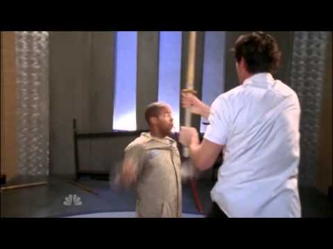 chuck vs the beard fight scene wasawah
