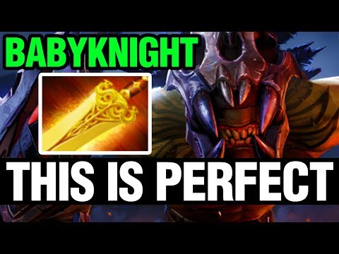 THIS IS PERFECT - BabyKnight Plays Bloodseeker WITH RADIANCE - Dota 2